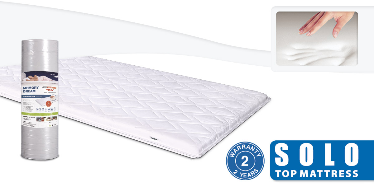 Solo Roll-packed top mattress